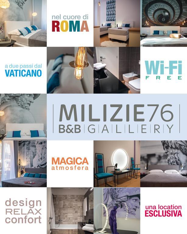 Milizie 76 Gallery Róma Kültér fotó