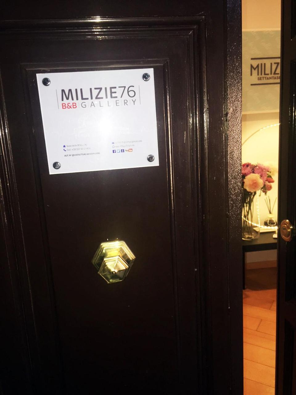 Milizie 76 Gallery Róma Kültér fotó